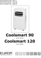 Eurom Coolsmart 90 - Airco - WiFi bediening - 9000 BTU - Geschikt voor 24 m²