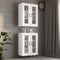 vidaXL - Hangkast - 69,5x34x90 - cm - wit