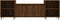 vidaXL - Tv-meubel - 160x35x55 - cm - bewerkt - hout - bruin - eikenkleur