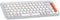 Logitech POP Icon Keys - Draadloos Bluetooth Toetsenbord - Aanpasbare Action Keys - Wit/Oranje