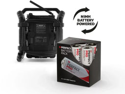 Perfectpro Ubox 500R - Bouwradio - DAB+ Bluetooth IP65 - Zwart