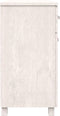 vidaXL - Dressoir - HAMAR - 113x40x80 - cm - massief - grenenhout - wit