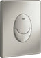 GROHE Skate Air - Bedieningspaneel Toilet - Dual Flush - Mat Chroom - 156 x 197 mm