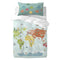Happy Friday Duvet cover set 2 pieces World map 100x135 cm (Cot) Multicolor