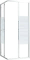 vidaXL - Douchecabine - 80x80x180 - cm - ESG