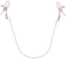 Sportsheets - S&M Peaches 'n CreaMe Pearl Nipple Clamps Tepelklemmen