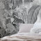 Komar - Fotobehang - Lac - Tropical - Black - & - White - 200x270 - cm