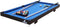 Cougar Pooltafel Mini Draagbaar Zwart/blauw – Handig handvat – Incl. ballen - 118x64x12cm
