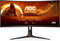 AOC CU34G2XP - 34 Inch WQHD Curved Monitor - 180Hz FreeSync Premium - Zwart