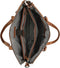 Leren Laptoptas met tabletvak - California - Brandy Cognac