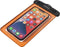 Earkings Drybag - Waterdichte telefoonhoesjes - Onderwater hoesje voor alle telefoons - Zwart & Oranje (2 stuks)