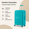 SKYCASES Urban Adventurer - Medium Reiskoffer - 79L - Cijferslot - 44x27x66cm - Groen V2
