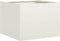 vidaXL - Plantenbak - 40x40x30 - cm - staal - wit
