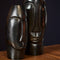 Vaas zwart - aluminium vaas - zwarte vaas groot