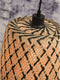 GOOD&MOJO Hanglamp Kalimantan - Bamboe - Ø34cm - Scandinavisch,Bohemian - Hanglampen Eetkamer, Slaapkamer, Woonkamer
