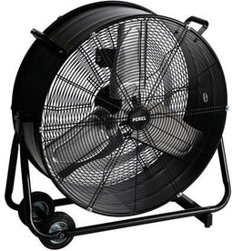 Perel TOOL173 - Vloerventilator - Ø 60 cm 2 snelheden metaal zwart
