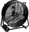 Perel TOOL173 - Vloerventilator - Ø 60 cm 2 snelheden metaal zwart