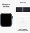 Apple Watch Series 9 - Smartwatch - GPS - 41mm Aluminium met Geweven Sportbandje Zwart (Zwart)