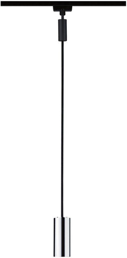 Paulmann URail 2Easy Basic pendel max 20W E27 zwart mat/chroom 230V - metaal/kunstof