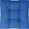 vidaXL - Palletkussen - 70x70x12 - cm - stof - koningsblauw
