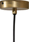 WOOOD Exclusive Safa Hanglamp Horizontaal - Metaal - Brass - 34x33x33
