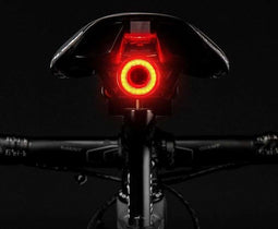 Rockbros Q5 - Fietslamp - Intelligent STOP-systeem - Zwart
