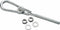 Swing King bout + haak M12 10 cm