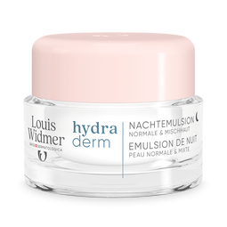Louis Widmer Hydraderm Nachtemulsie zonder parfum