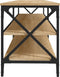 vidaXL - Tv-meubel - 180x40x50 - cm - bewerkt - hout - sonoma - eikenkleurig