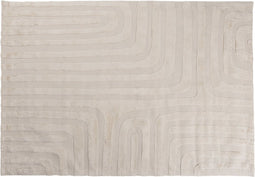WOOOD Exclusive Zita Vloerkleed - Katoen - Naturel - 1x170x240
