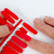 LAUED Nagelstickers - Nail Wraps - 16 Extreem Dunne Nagellak Stickers - Manicure Nail Art Folie - Fire Rose