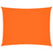Zonnescherm rechthoekig 4x6 m oxford stof oranje