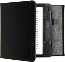 imoshion E-reader Hoesje - Geschikt voor Kobo Libra 2 - Vegan Leather Bookcase - Zwart