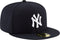 New York Yankees 59Fifty Fitted Cap Navy Cap Maat : 7/7.8