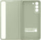 Samsung Galaxy S21 FE 5G - Clear-View Cover - Vingervlek-vrij - Groen