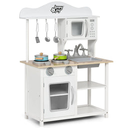 Coast Kinderspeelkeuken - Hout - Realistische kookervaring - Wit