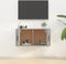 vidaXL - Tv-wandmeubel - 80x34,5x40 - cm - betongrijs