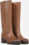 BRONX Kyley - Cowboylaarzen - Trekbanden - Cognac - maat 41