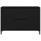 vidaXL - Dressoir - Zwart - Eiken - 104x35x70 - cm - Gegarandeerd - Hout