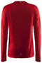 Craft Mind LS Tee - Lange mouw - Lichtgewicht met mesh panelen - Rood M