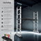 tectake® 4-in-1 Ladder - Multifunctionele Aluminium Vouwladder - Draagvermogen tot 150 kg - Hoogte uitgestrekt ca. 275 cm
