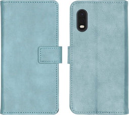 iMoshion Hoesje Geschikt voor Samsung Galaxy Xcover Pro Hoesje Met Pasjeshouder - iMoshion Luxe Bookcase - Lichtblauw