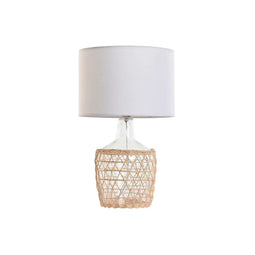 Home ESPRIT - Bureaulamp - Kristal Touw 220 W 60 V 28 x 28 x 45 cm (2 stuks)