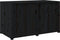 vidaXL - Keukenkast - voor - buiten - 106x55x64 - cm - massief - grenenhout - zwart