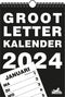 Hobbit A4 Grootletter Kalender 2024