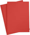 Hobby karton - A4 formaat - 20x vellen - rood - 180 grams - papier - knutselen met papier - knutselpapier