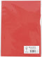 Hobby karton - A4 formaat - 20x vellen - rood - 180 grams - papier - knutselen met papier - knutselpapier