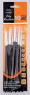 Hobbypenseel set van 10