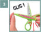 Hobbyschaar x 1 + 5 sets bladen - 2 verschillende samenstellingen