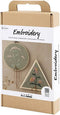 Hobbyset Borduurwerk Dusty Groen Borduurframe